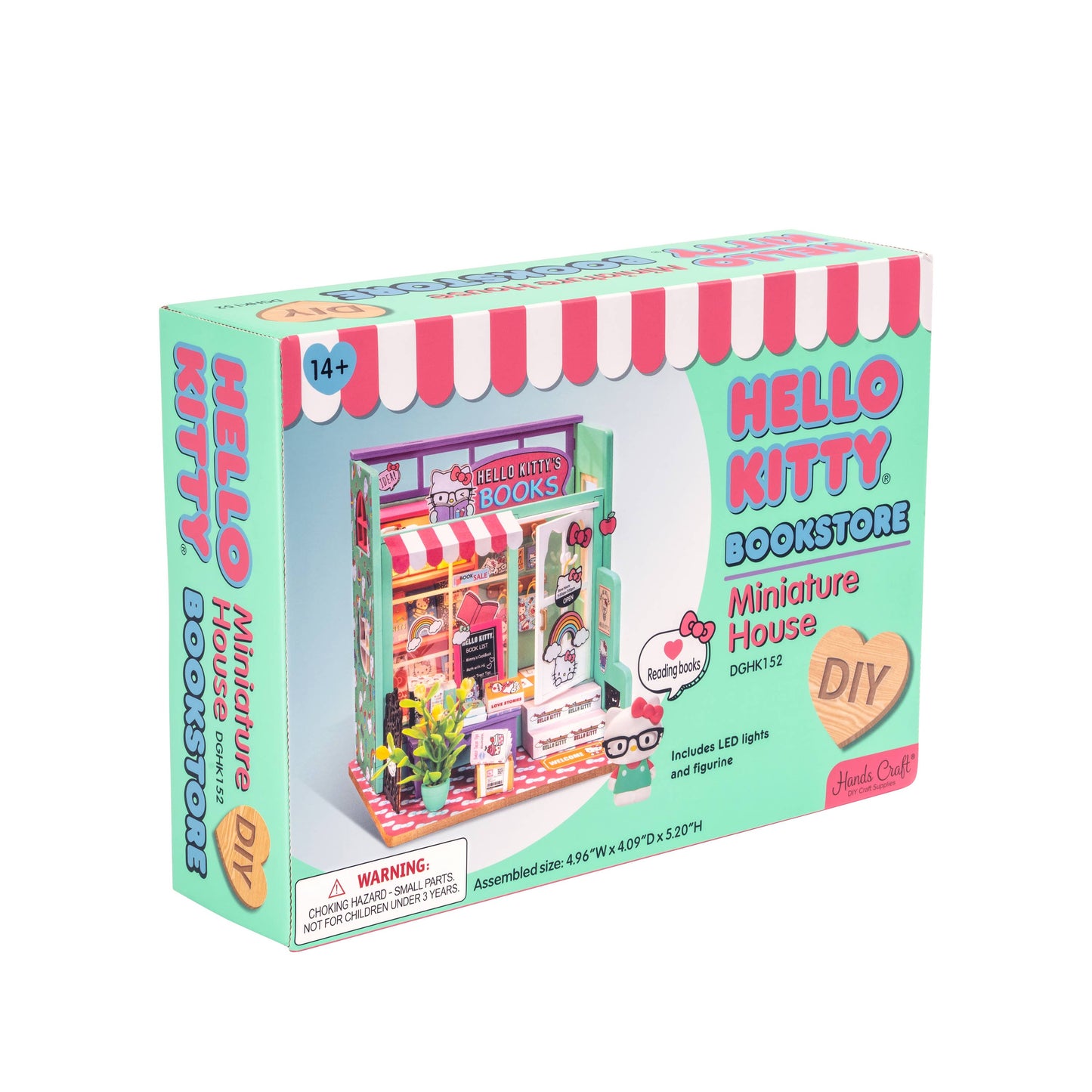Hello Kitty® Bookstore Kit - DIY Miniature House Kit