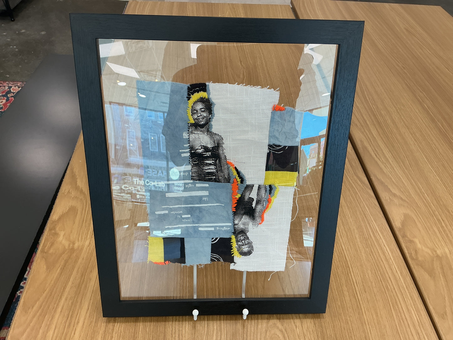 Misfits & Dreamers Framed Mini Quilt