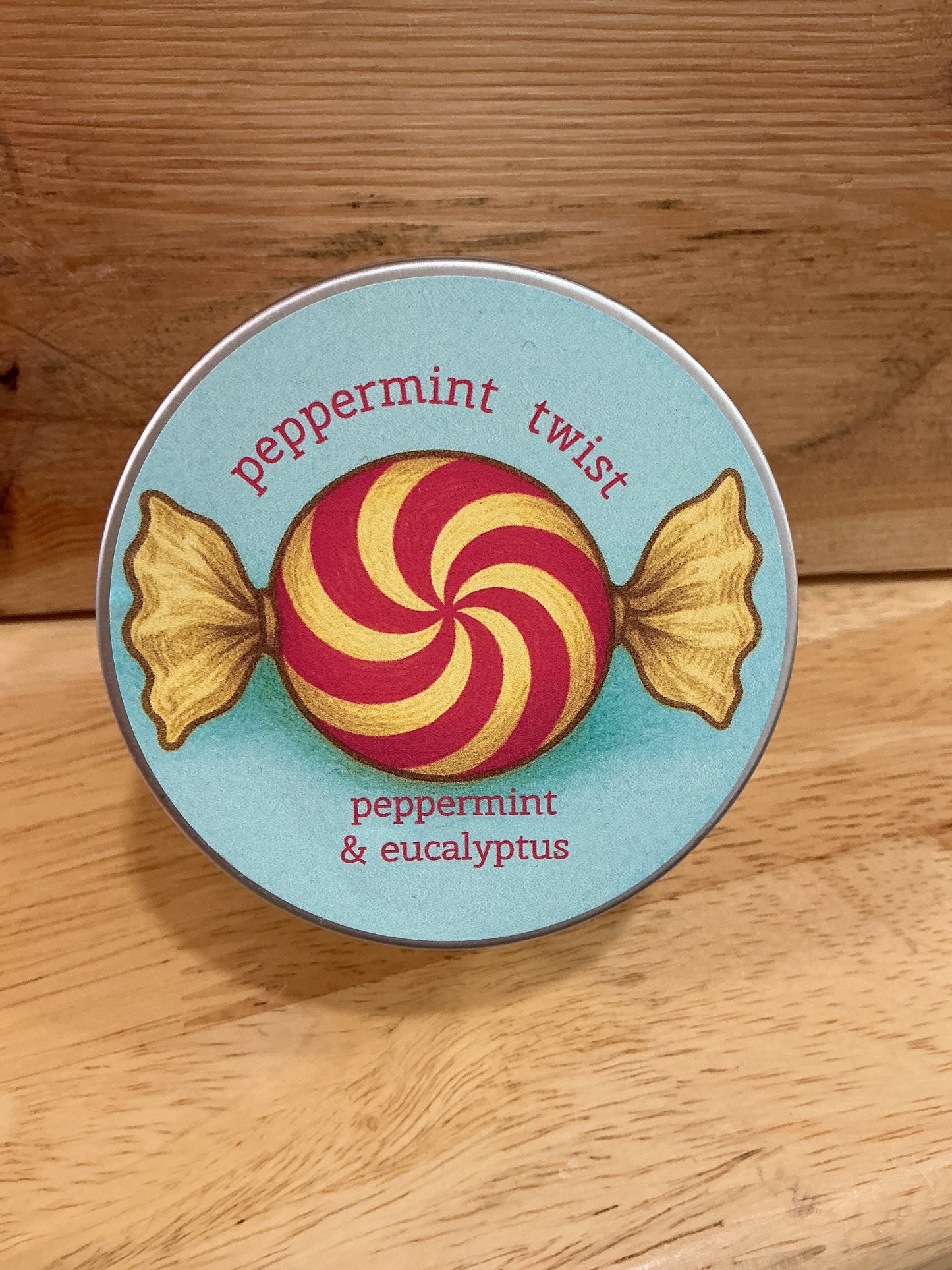 Birdsong 7.5oz Peppermint Twist Soy Candle