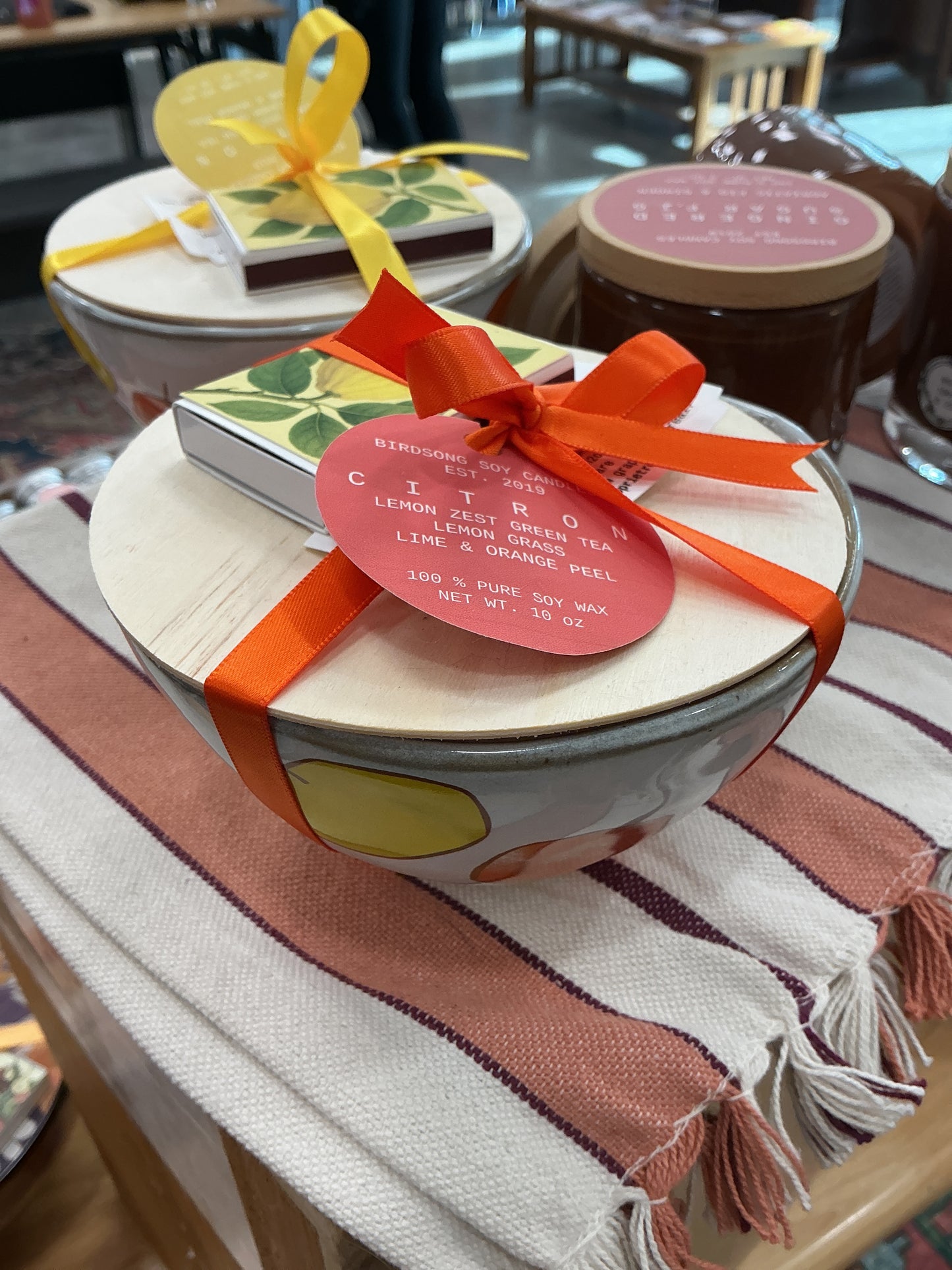 Birdsong 10oz Ceramic Bowl Soy Candle