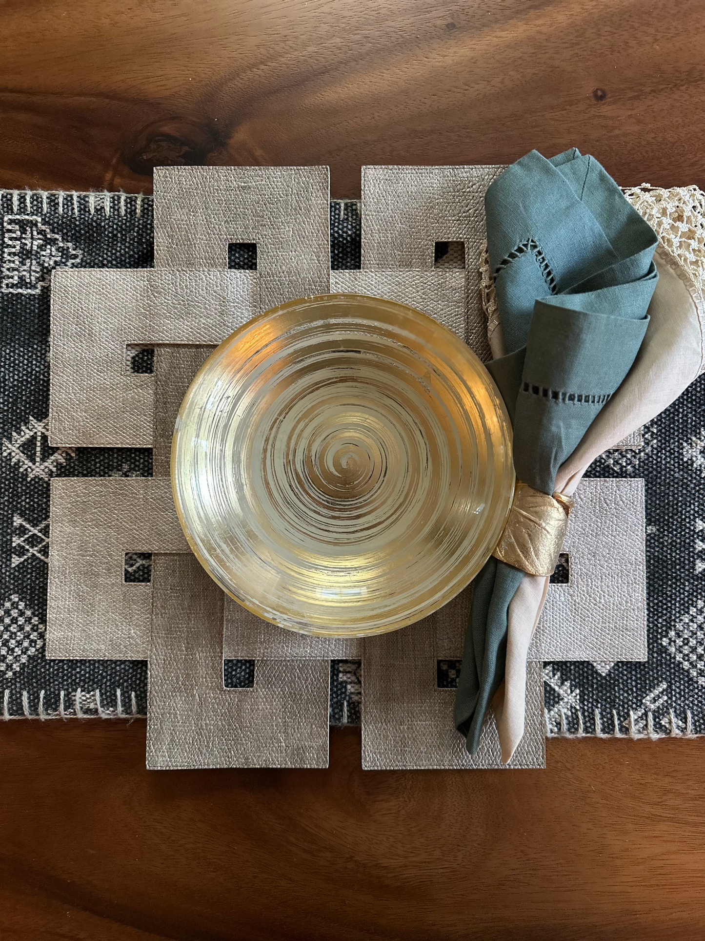 Circle of Light Altar Plates, Set of 2