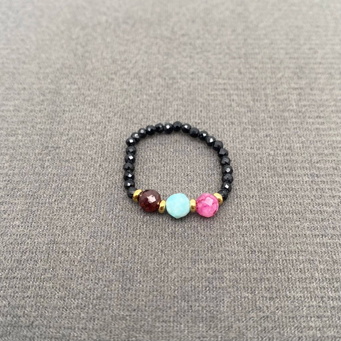 Mini Beaded Kids Ring
