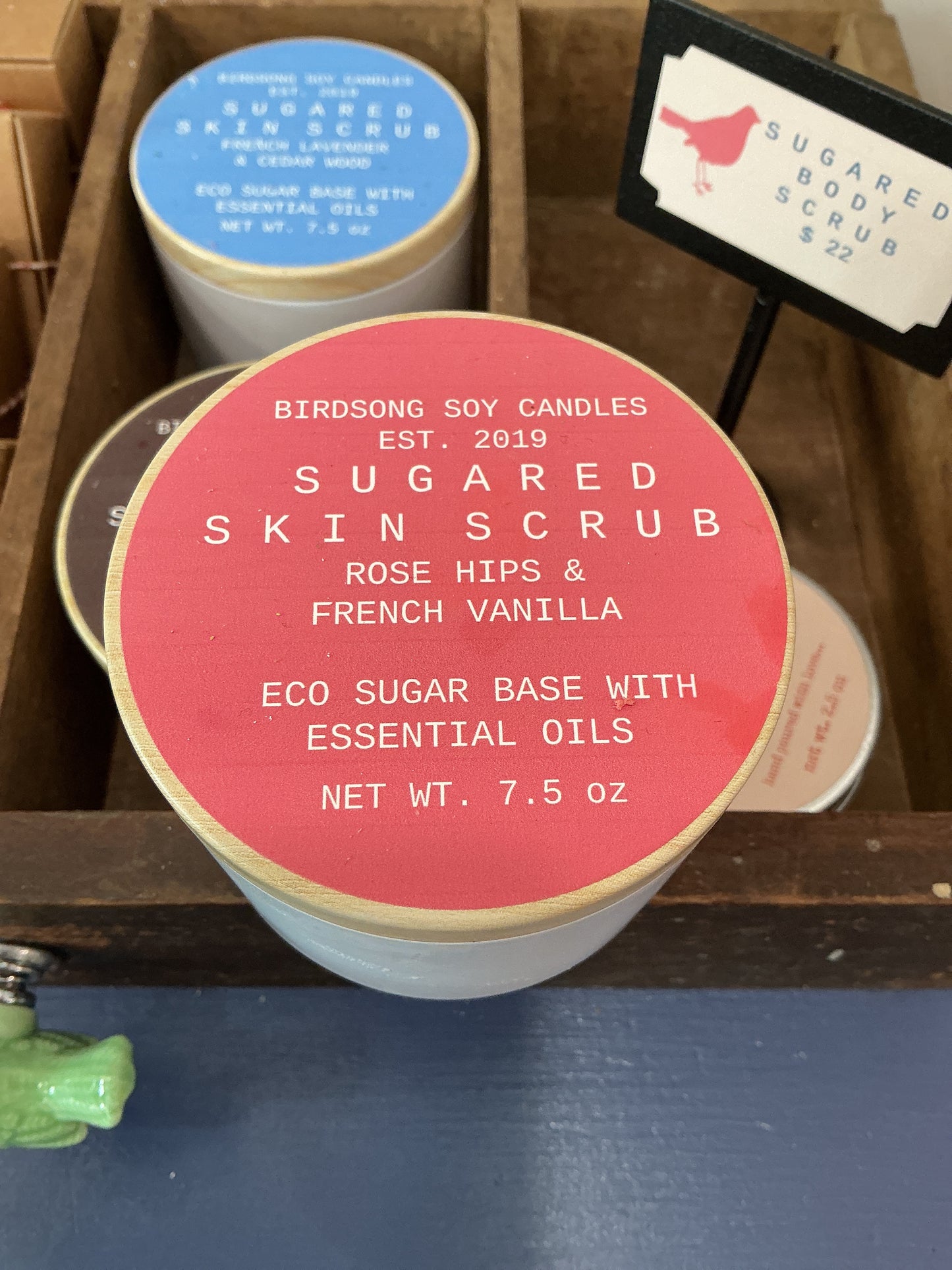 Birdsong Sugared Skin Scrub 7.5oz