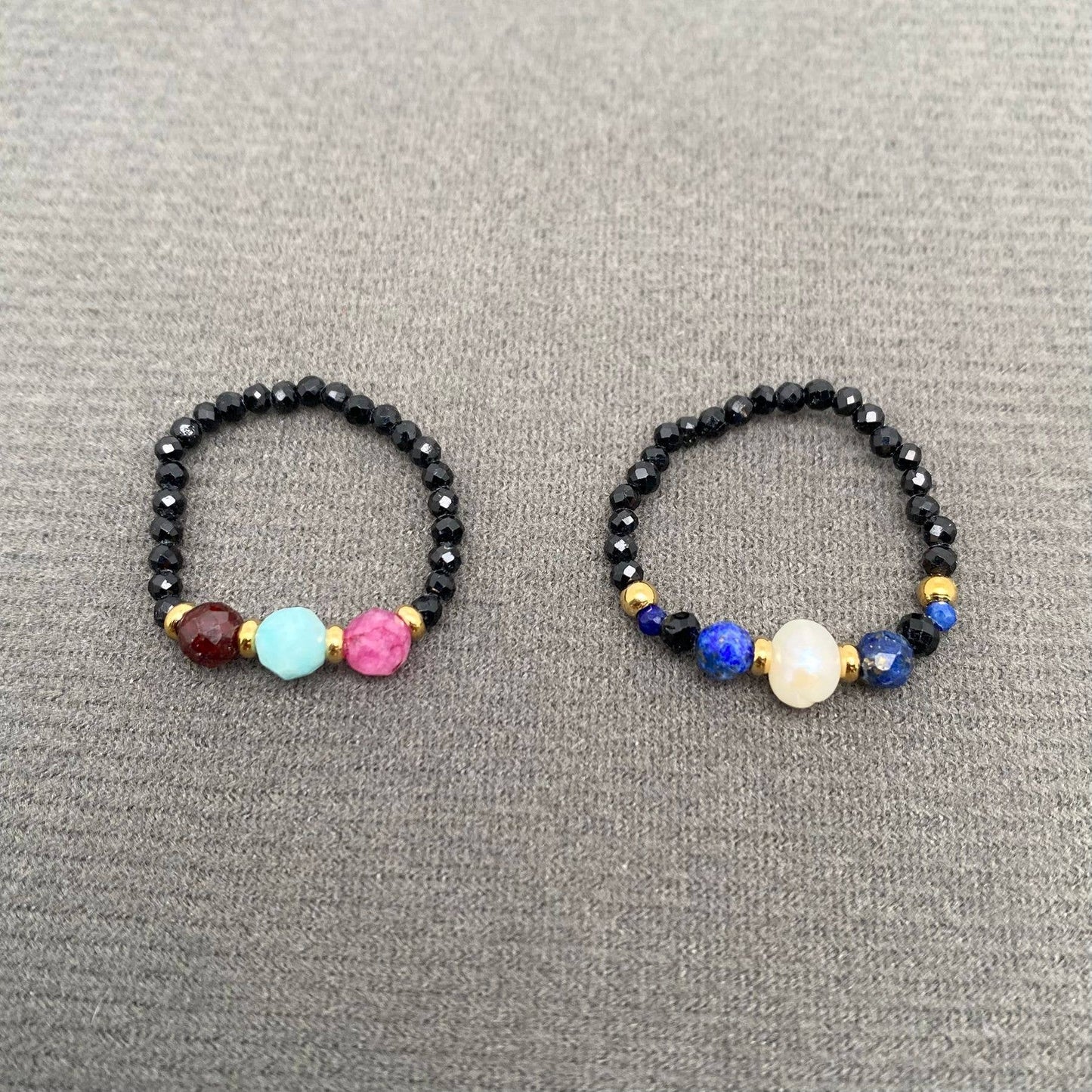 Mini Beaded Kids Ring