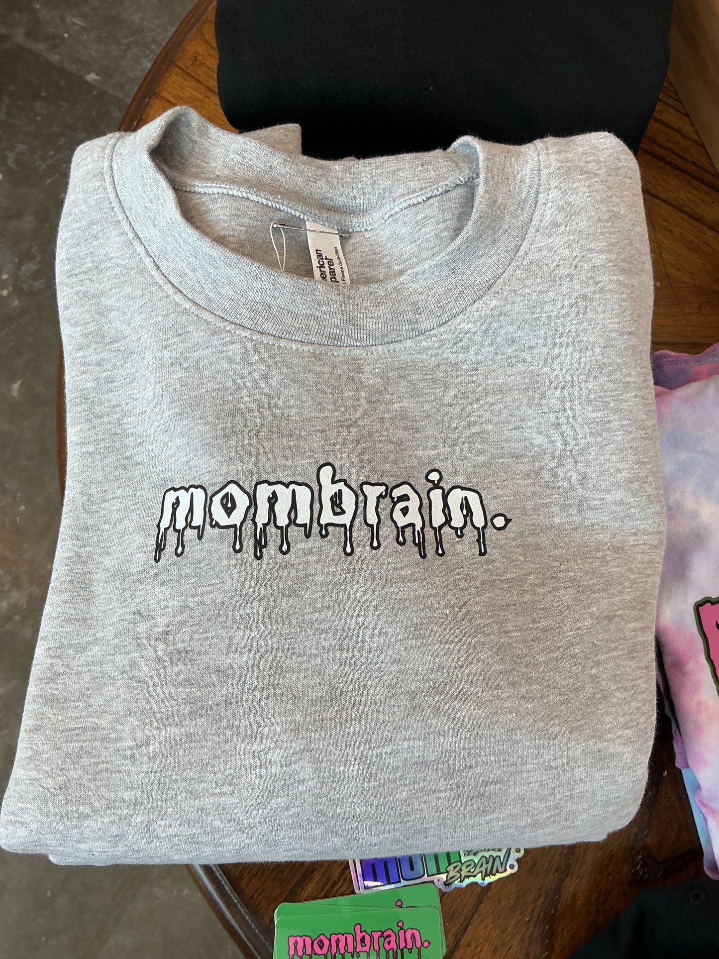 Grey Crew Neck Sweatshirt