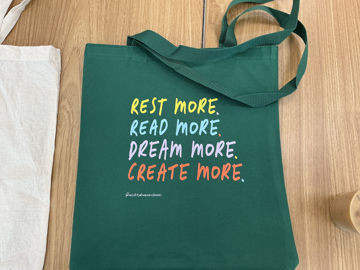 Misfits & Dreamers Tote Bag