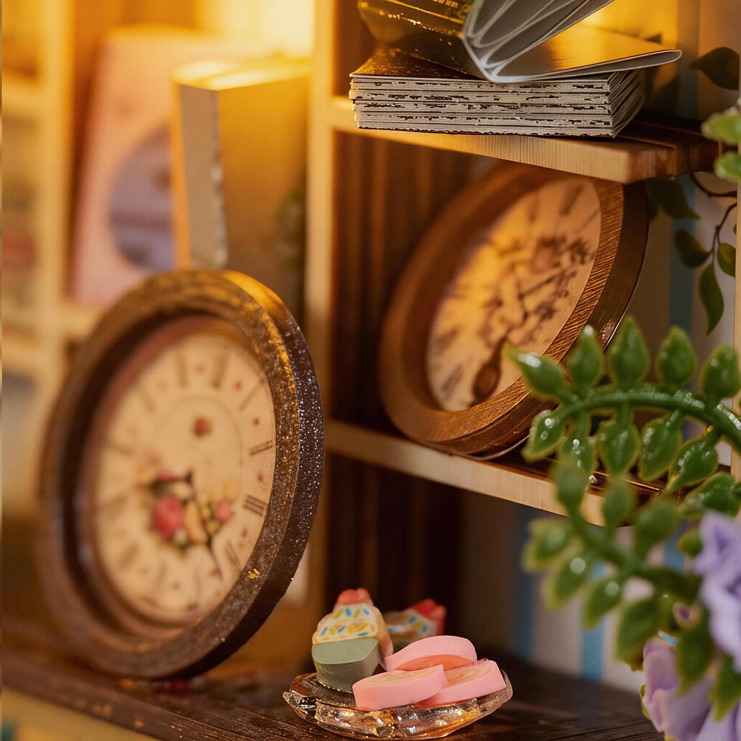 DIY Miniature House Kit: Tea Loft Cottage