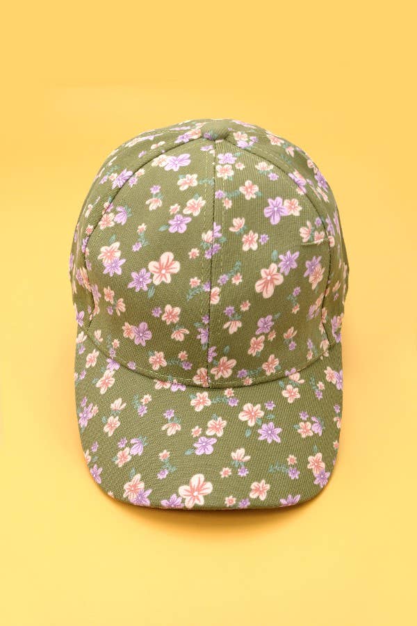 Floral Baseball Cap