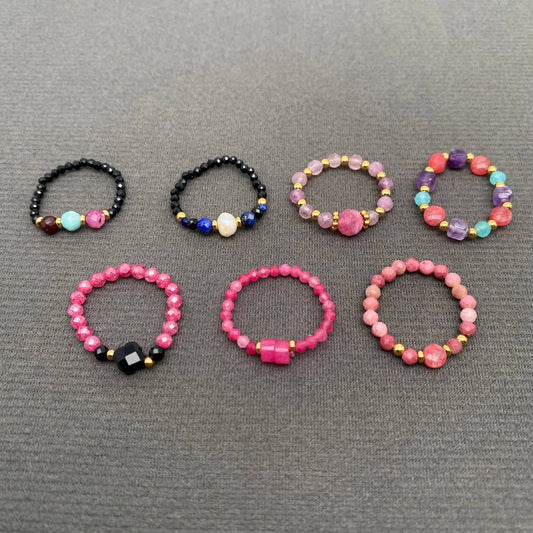 Mini Beaded Kids Ring