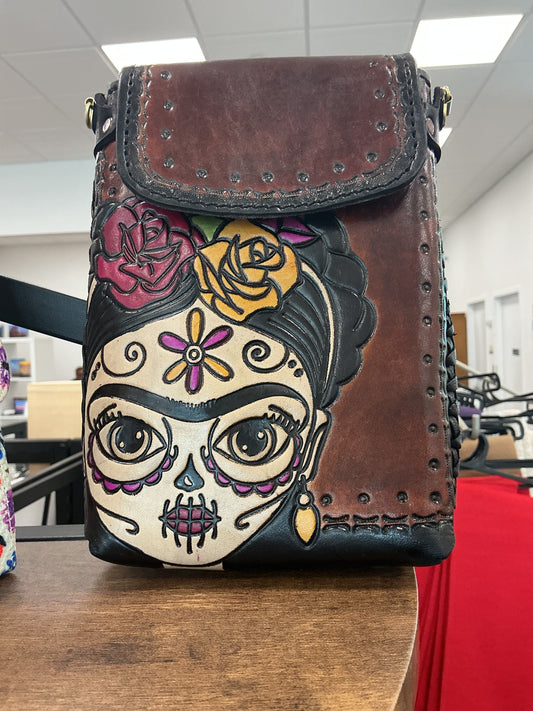 Leather Cross-Body Bag