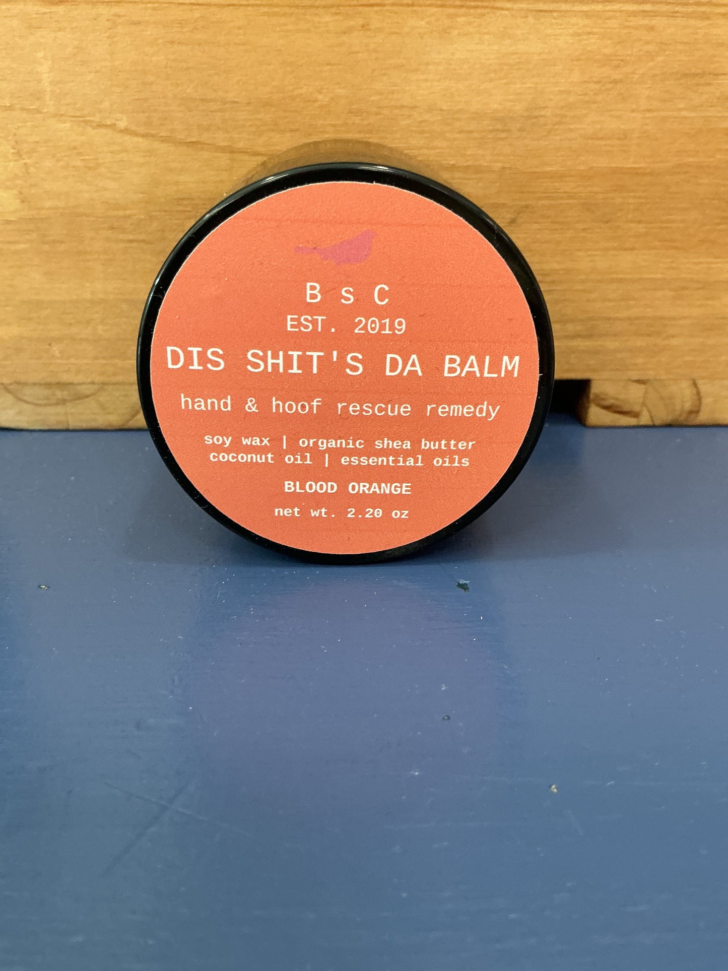 Birdsong Dis Sh*t's Da Balm 2.2oz Amber Glass Jar