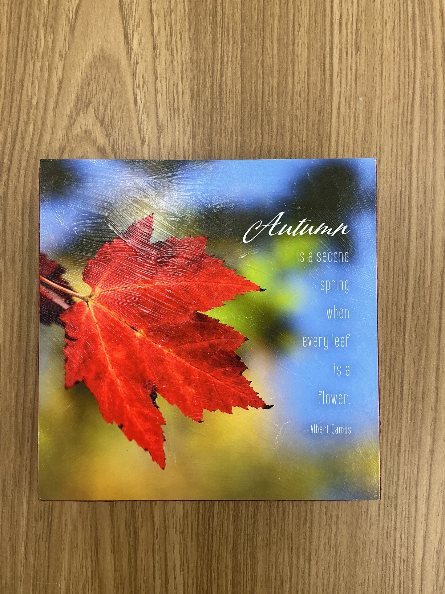 QuoteBlock: Autumn Is A Second Spring