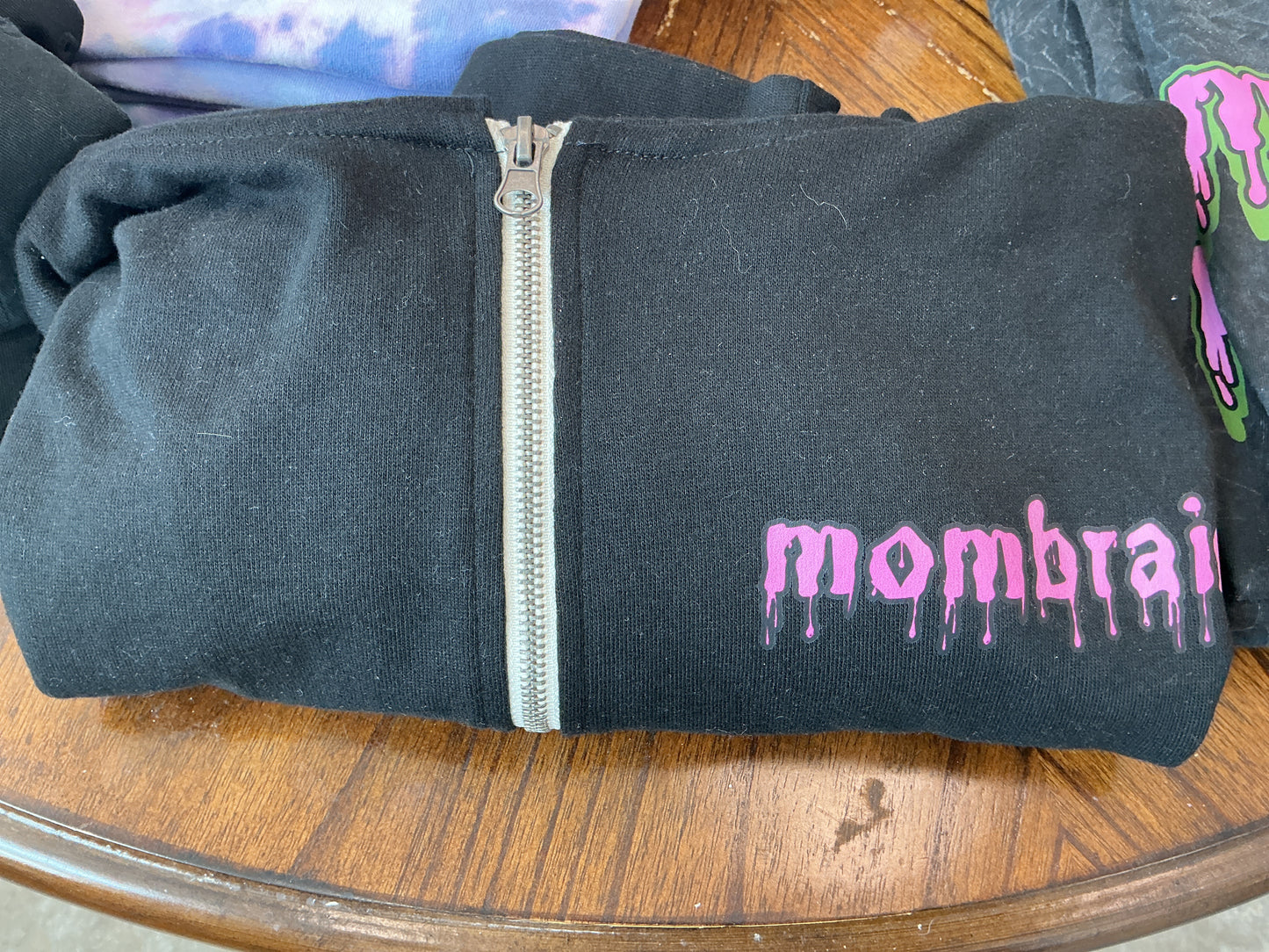 Black Zip Hoodie