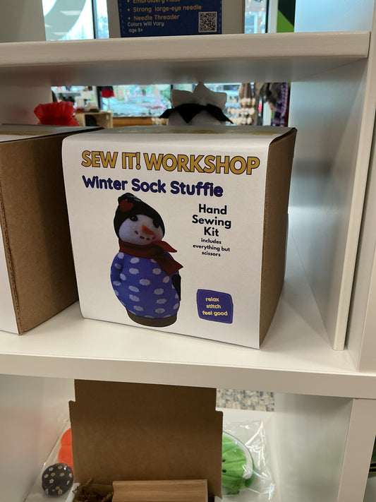 Sock Stuffie Sewing Kit (8+)