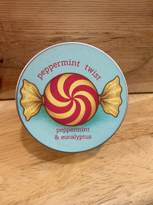 Birdsong 7.5oz Peppermint Twist Soy Candle