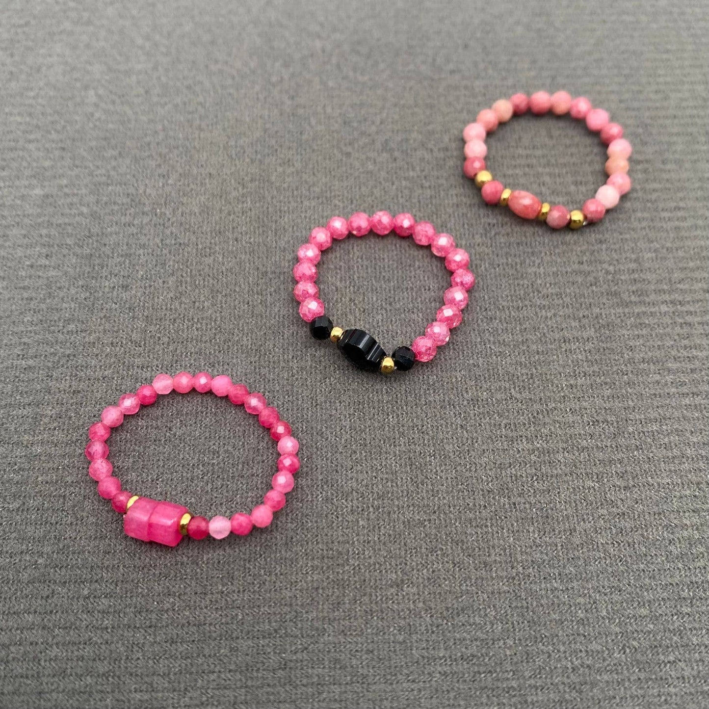 Mini Beaded Kids Ring
