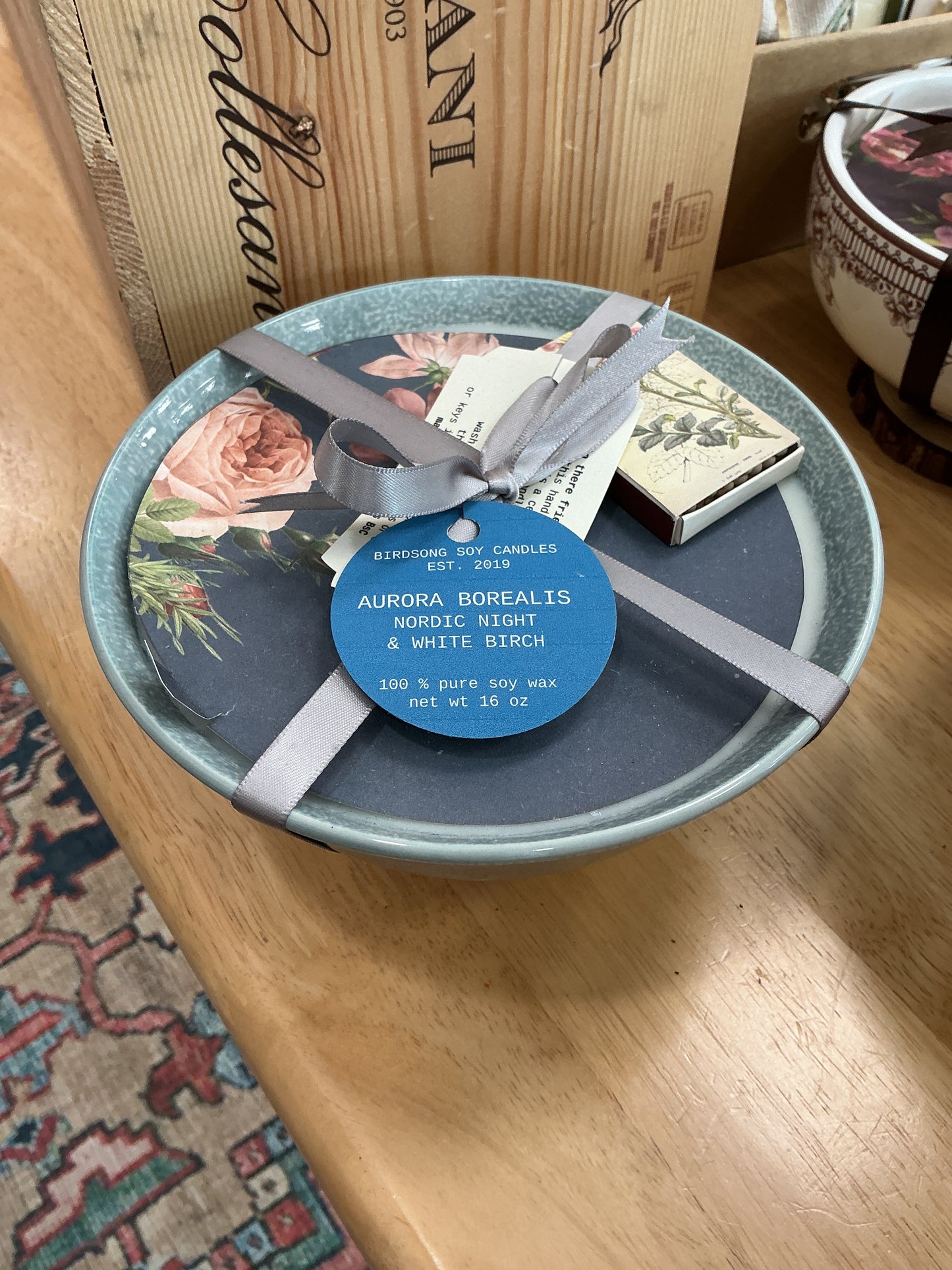 Birdsong 16oz Ceramic Bowl Soy Candle