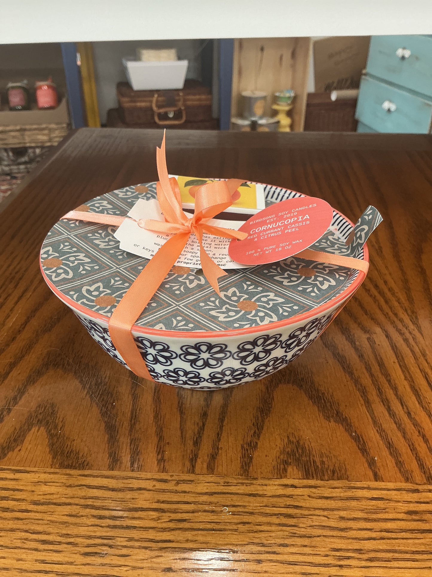 Birdsong 18oz Ceramic Bowl