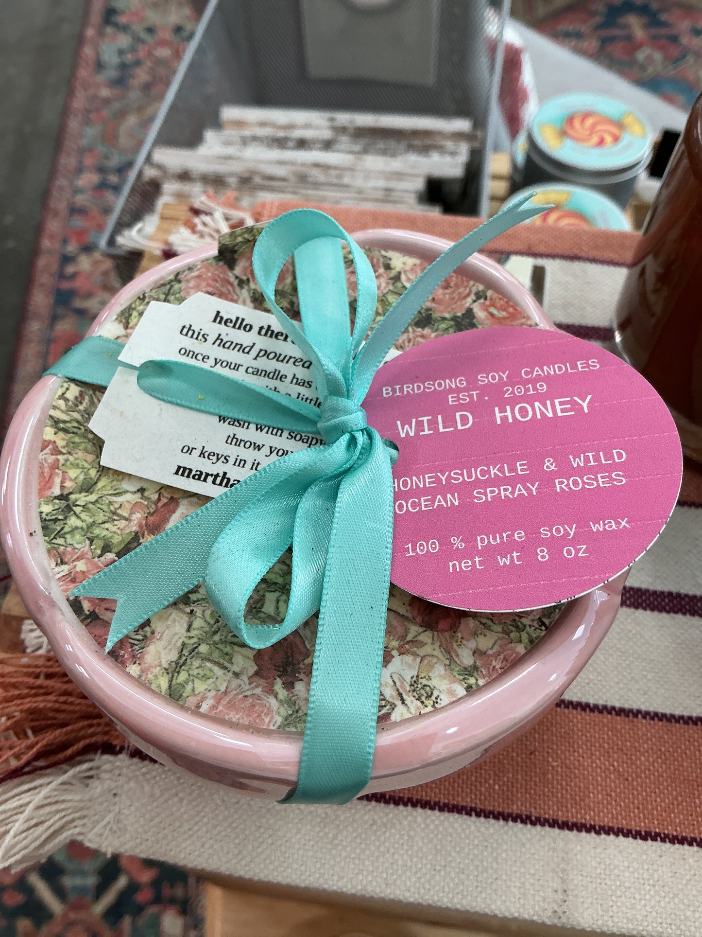 Birdsong 8oz Bowl Soy Candle