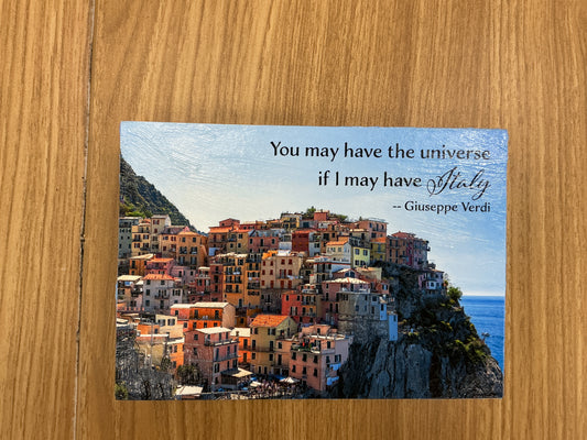 QuoteBlock: If I May Have Italy