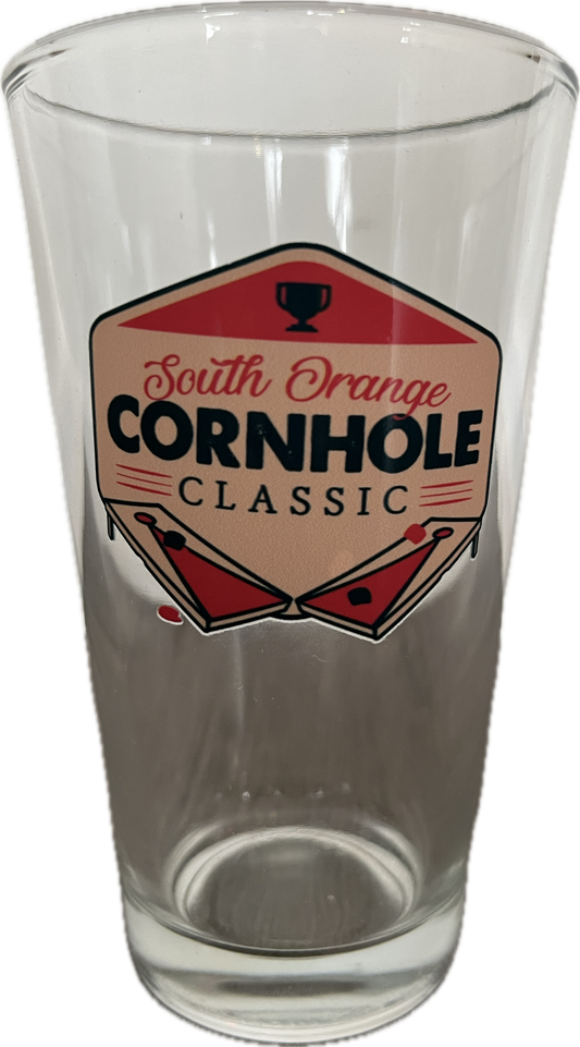 Cornhole Classic Pint Glass