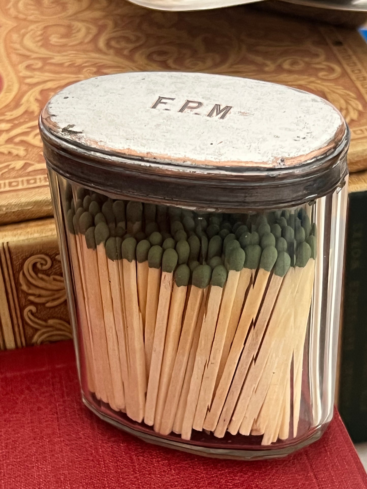 Glass Matchstick Holders