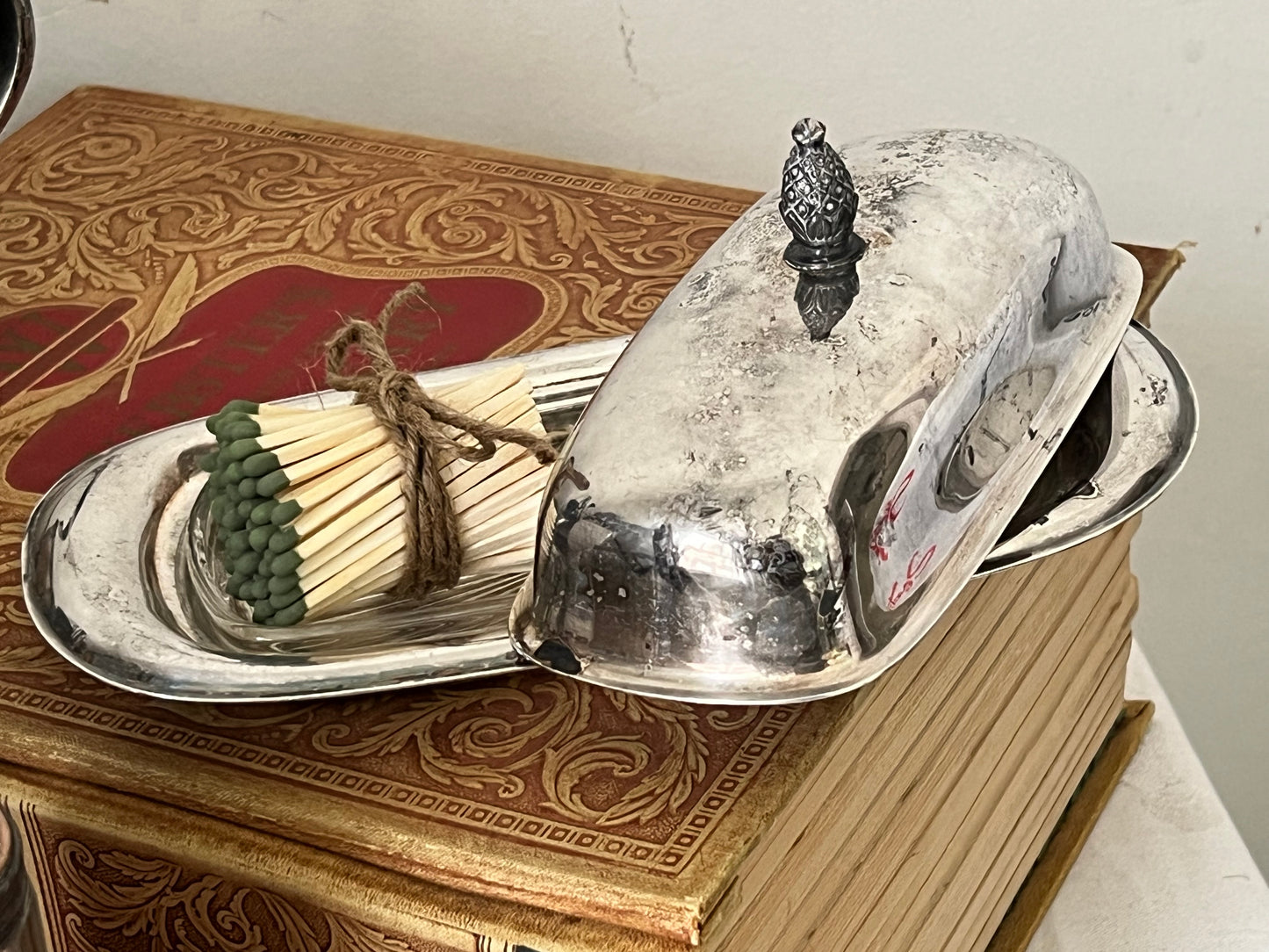 Silver Matchstick Holders