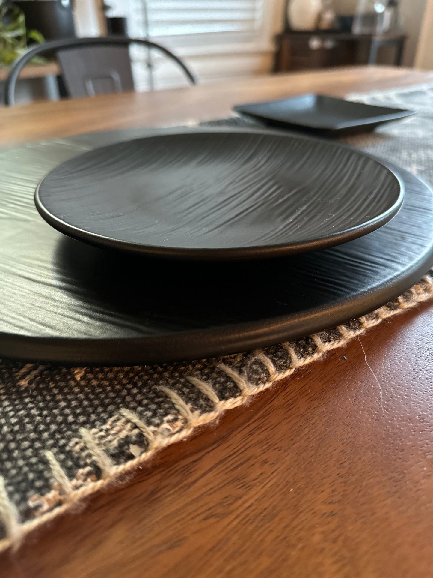 Shadow Mini Plates, Set of 2 (Round)