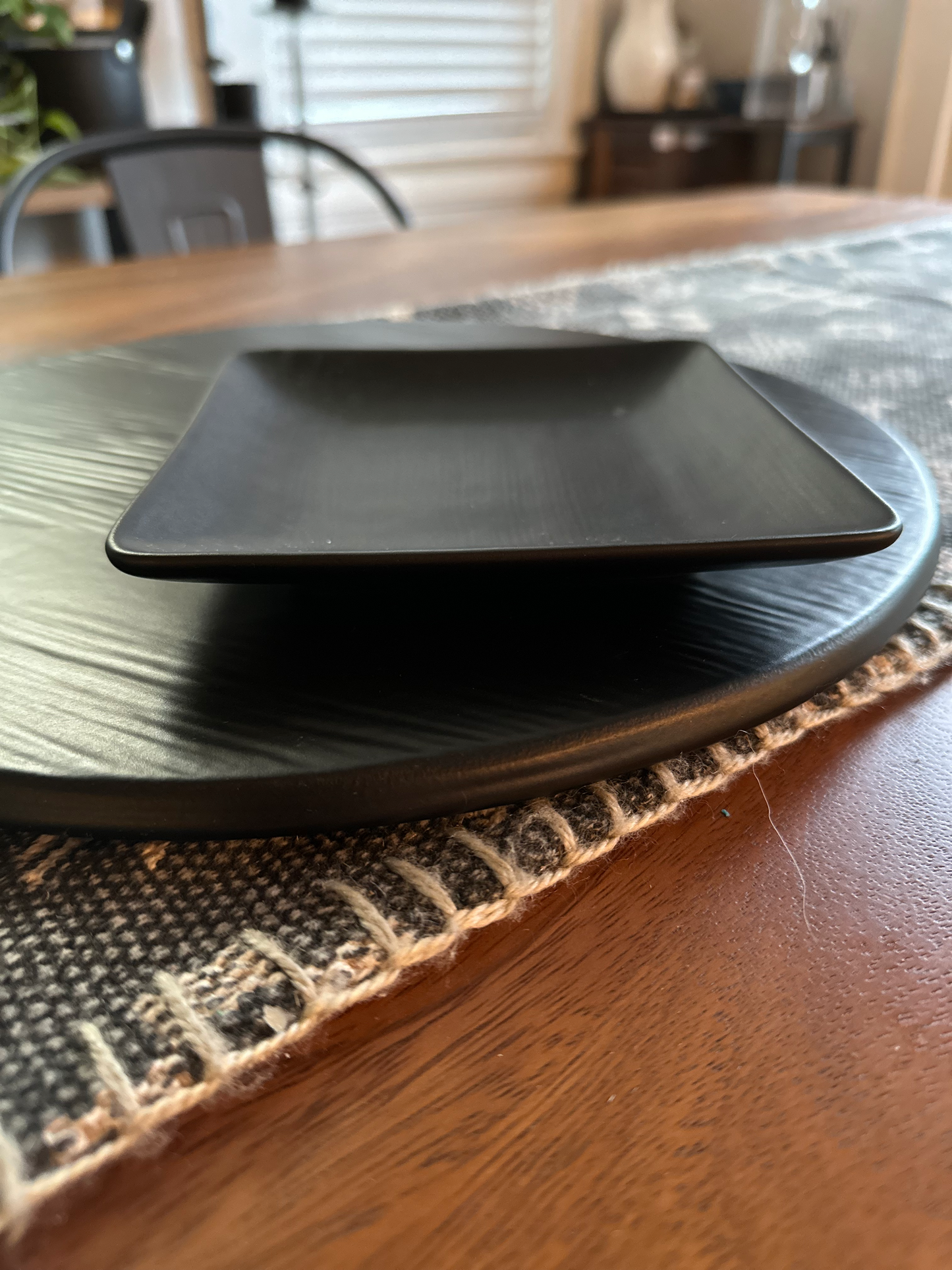 Shadow Mini Plates, Set of 2 (Square)