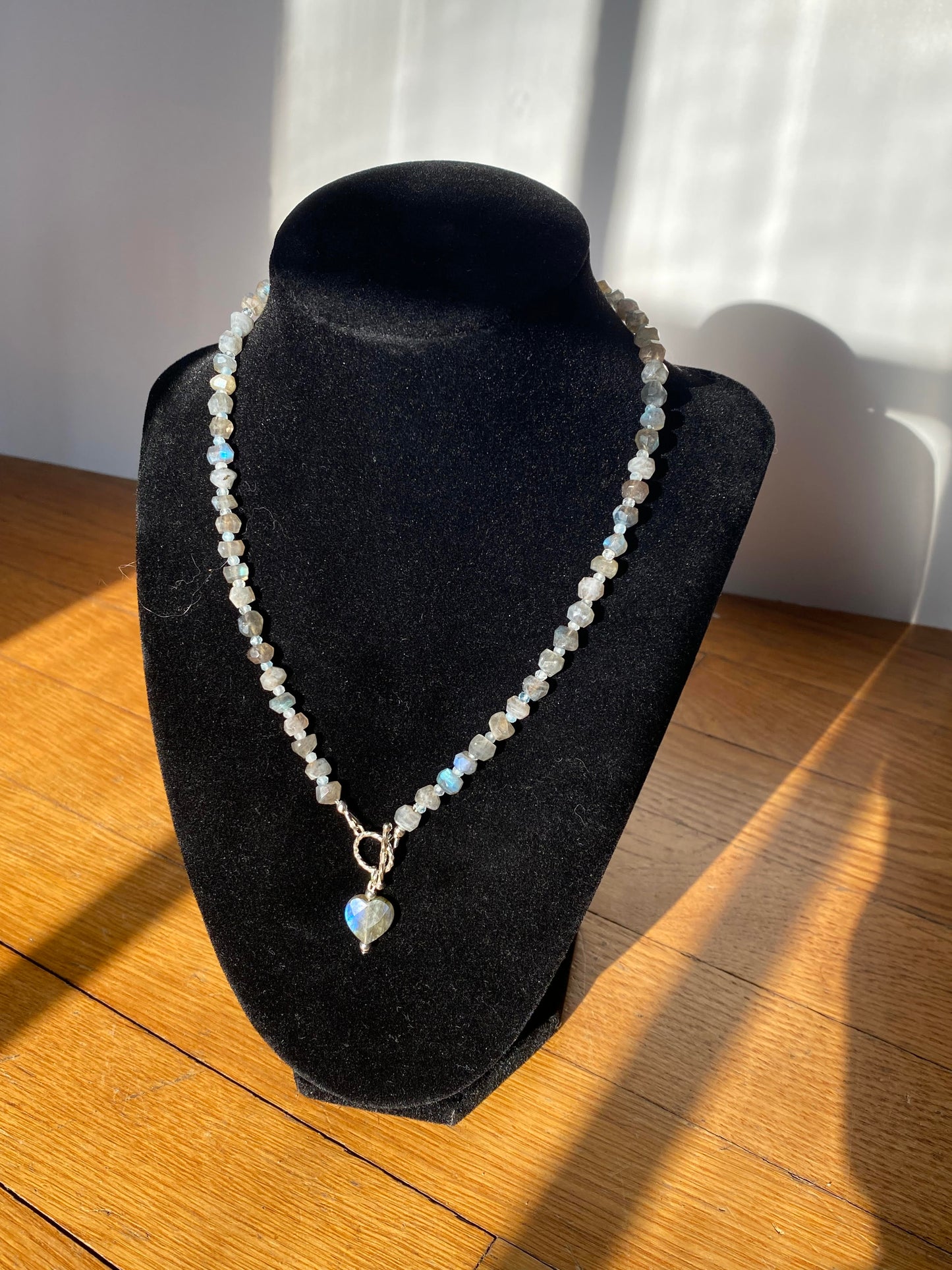 Stone with Charm 1 Necklace