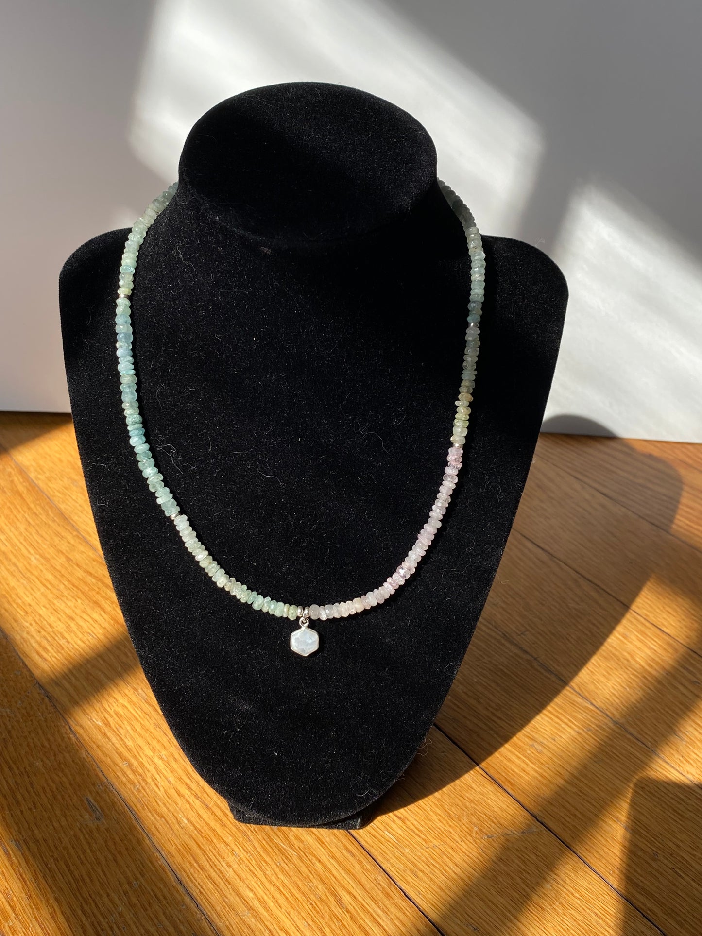 Stone with Charm 1 Necklace