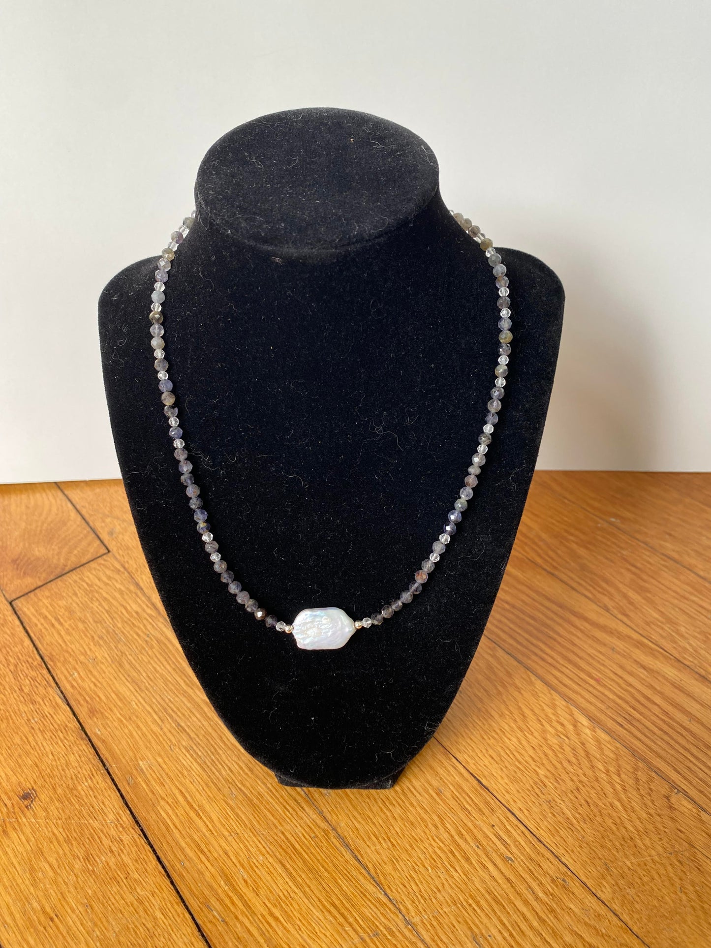 Stone with Charm 2 Necklace