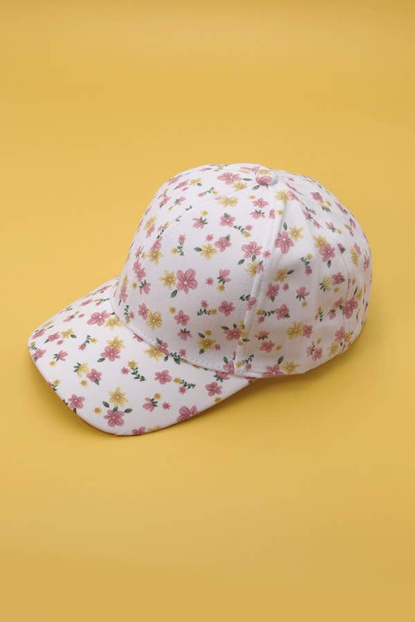 Floral Baseball Cap