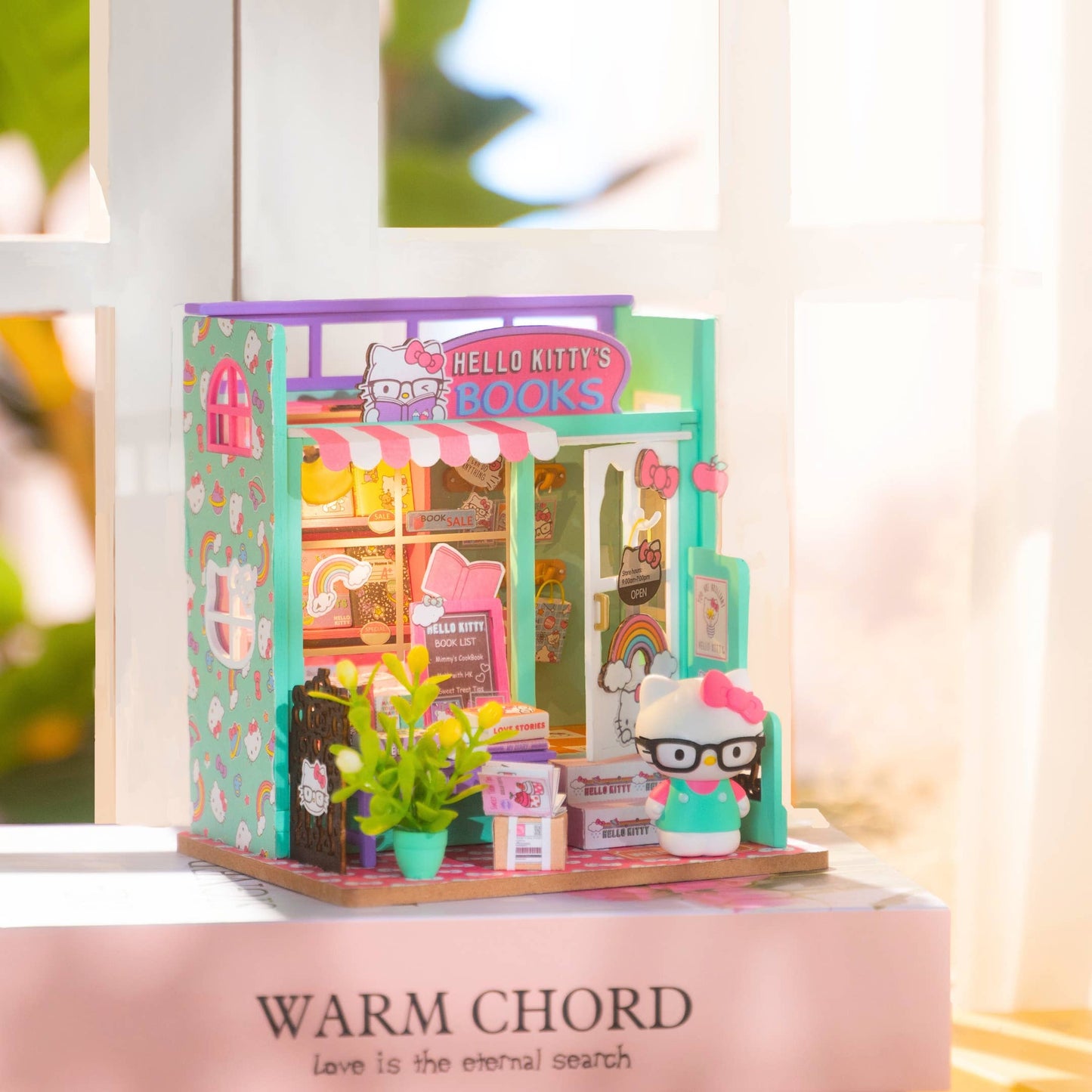 Hello Kitty® Bookstore Kit - DIY Miniature House Kit