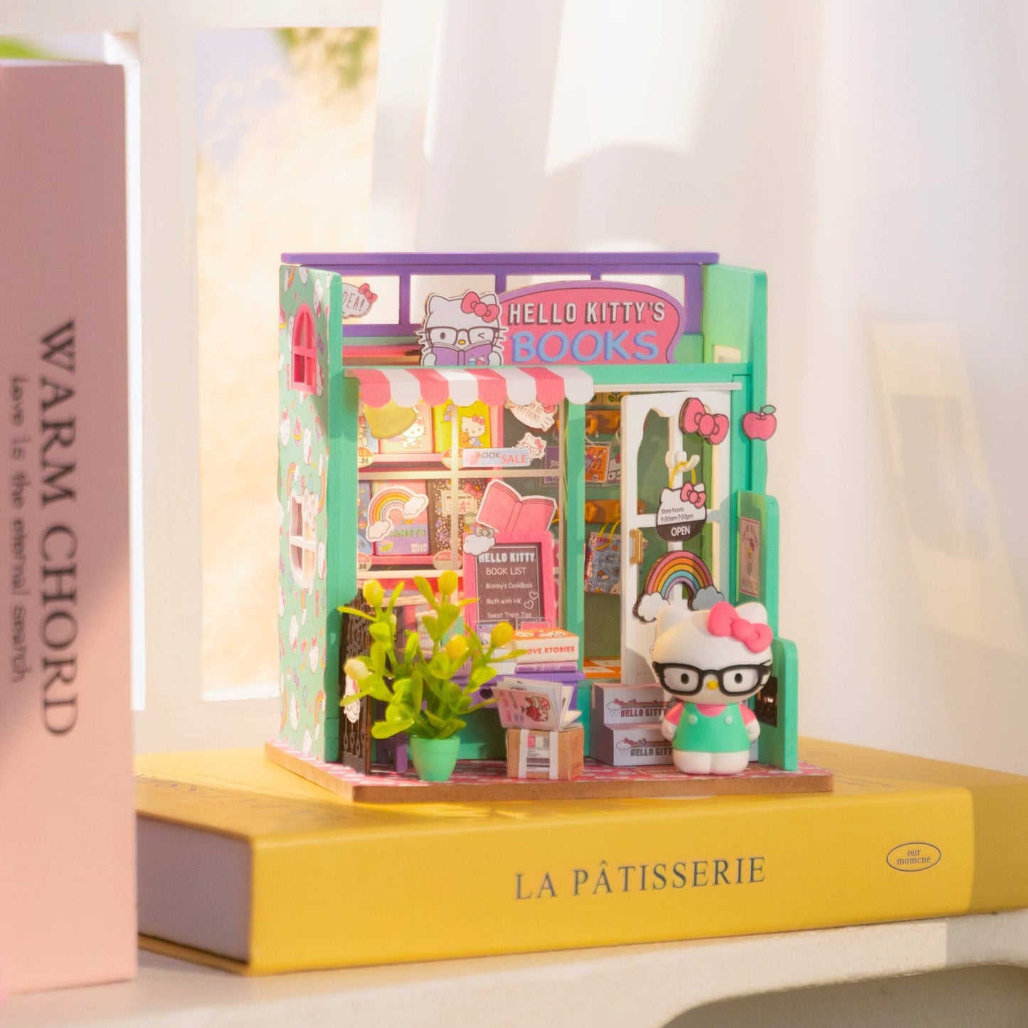 Hello Kitty® Bookstore Kit - DIY Miniature House Kit