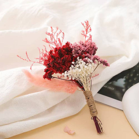 Mini Dried Flower Bouquet Natural Decor