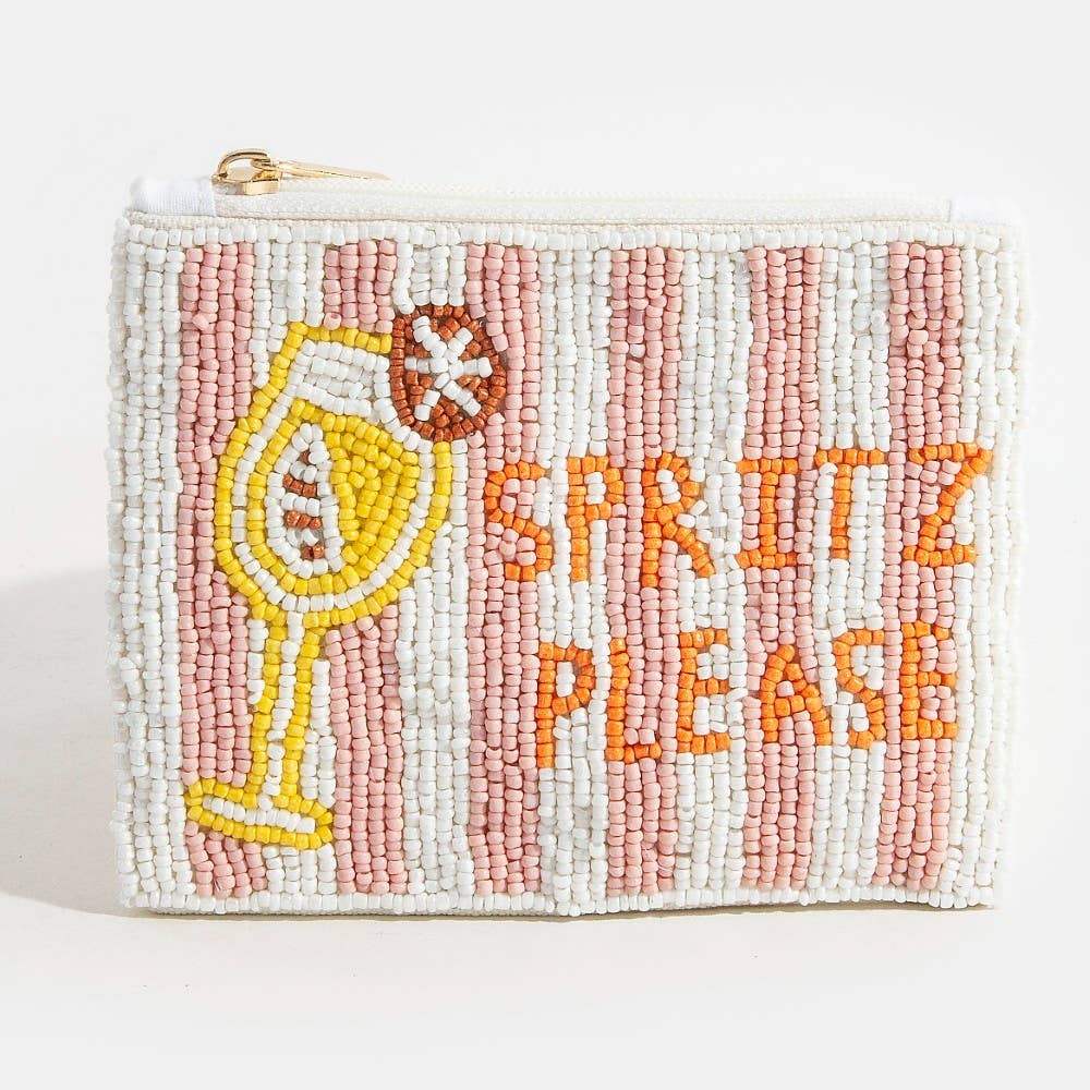 Seed Beaded Purse